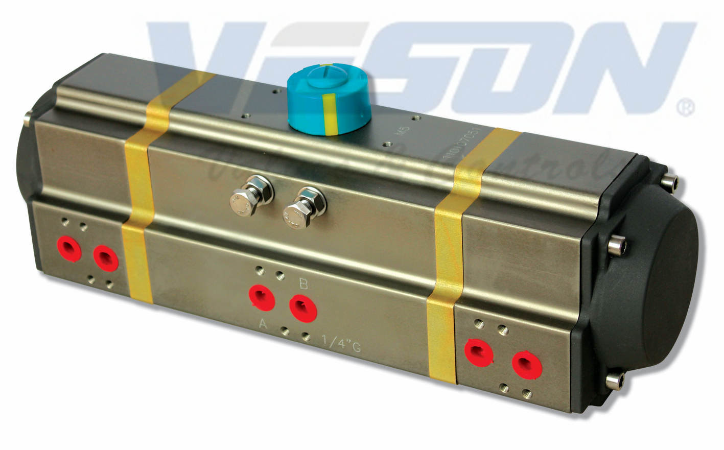 Single / Double Acting 180 Degree Pneumatic Actuator With Two