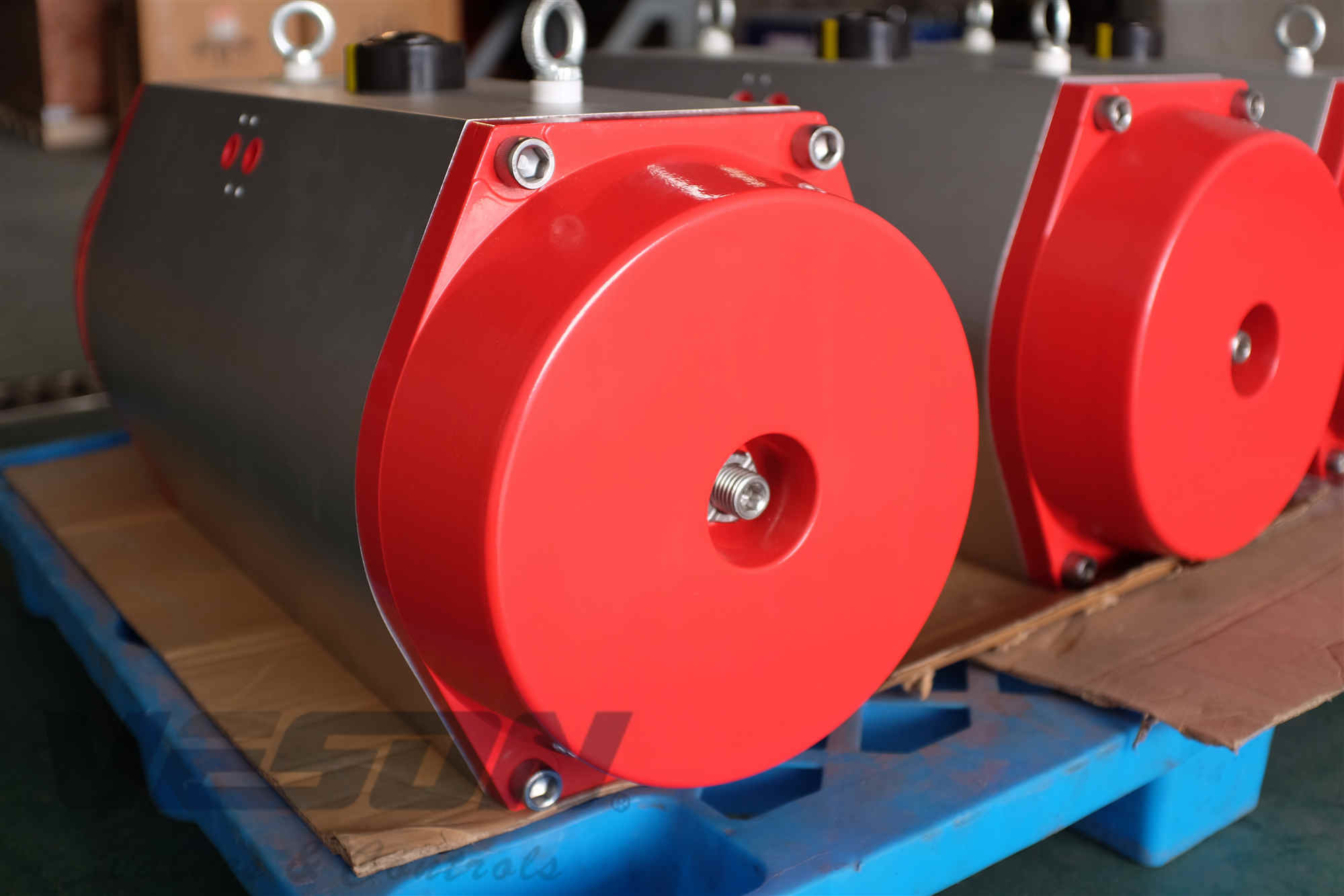 Pneumatic Drive Anti Corrosion Pneumatic Rack And Pinion Rotary