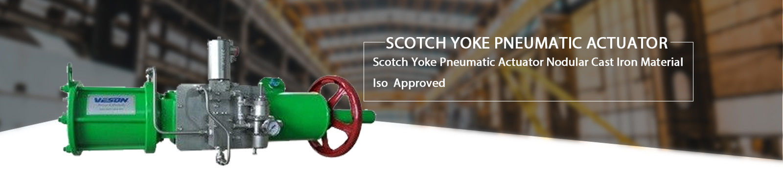 Scotch Yoke Pneumatic Actuator