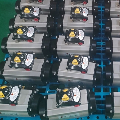 Pneumatic actuator of pipeline valves Double Acting Marine Control Mode  Pinion Actuator Made Of 316SS 304SS Material