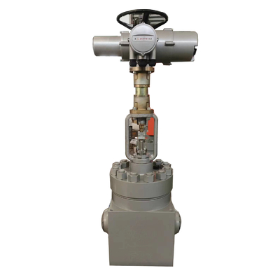 Globe Control Valve Pneumatic On/Off Globe Valve With Electric Pneumatic Actuator