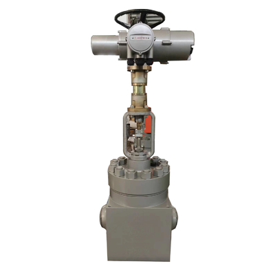 Globe Control Valve Pneumatic On/Off Globe Valve With Electric Pneumatic Actuator Linear motion valve