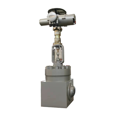 Globe Control Valve Pneumatic On/Off Globe Valve With Electric Pneumatic Actuator