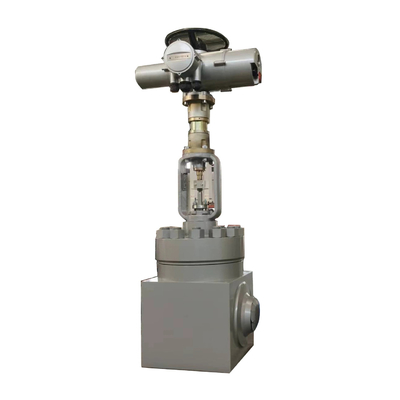 Globe Control Valve Pneumatic On/Off Globe Valve With Electric Pneumatic Actuator Linear motion valve