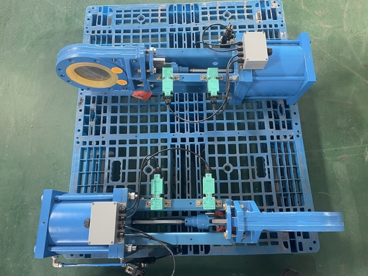 Knife Gate Slurry Valves NewCon KGV Knife Gate Valve For Slurry Application