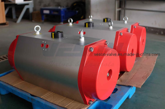 Pneumatic Actuator with ISO5211 Standard and PN1.0-32.0MPa Pressure Range for 1 inch-12 inch Automated Ball Valve