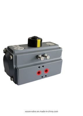 Actuated Sanitary Ball Valve with Tri-Clamp Connection, Full Port Design, and 1000 PSI WOG Rating