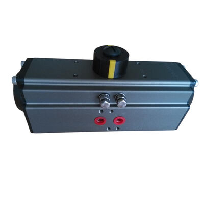 Rack Pinion Pneumatic Actuator with VDI/VDE3845 Standard Hard Anodized Treatment and Epoxy Coated for Industrial Usage