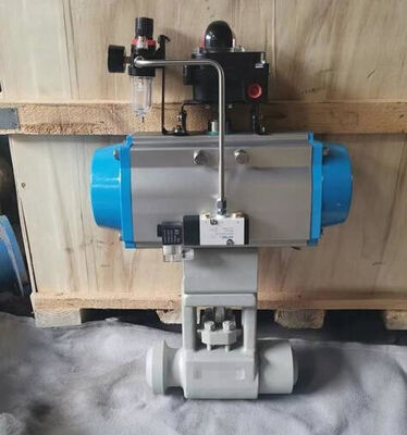 ANSI CLASS 150-900 Pneumatic Ball Valve with Fixed Ball Structure and Drain Function for High-Pressure-High-Temperature Applications