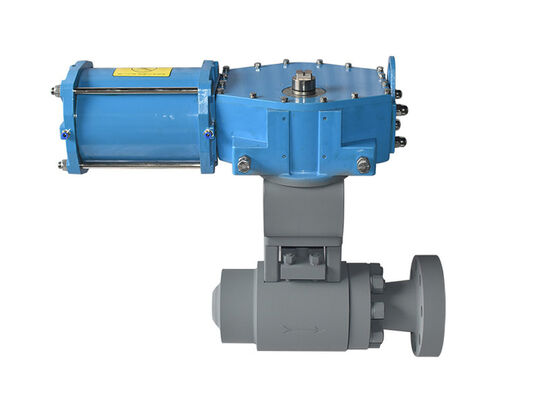ANSI CLASS 150-900 Pneumatic Ball Valve with Fixed Ball Structure and Drain Function for High-Pressure-High-Temperature Applications