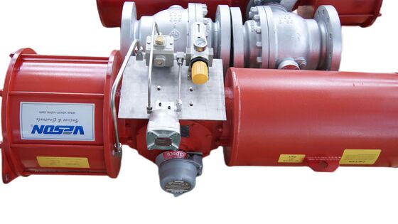 Pneumatically Operated Emergency Shut Down Valve (ESDV) with Integrated Control Panel and CE & SGS Certification for Safety Instrumented Systems