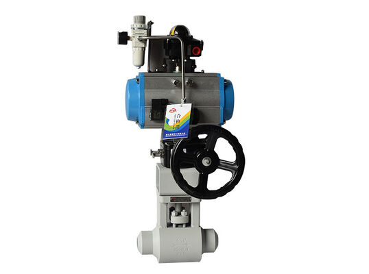 PEEK Seat Ball Valve with Pneumatic Actuator or PCTFE Seat for High Performance Applications
