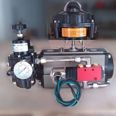 Pneumatic Butterfly Valve with ISO5211 Top Flange 2-24 inch and PN1.0-32.0MPa Nominal Pressure