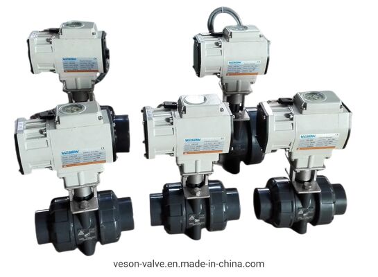 Double Acting Pneumatic Actuator with Aluminum Construction and ISO5211 & DIN3337 Standard for Valve Automation