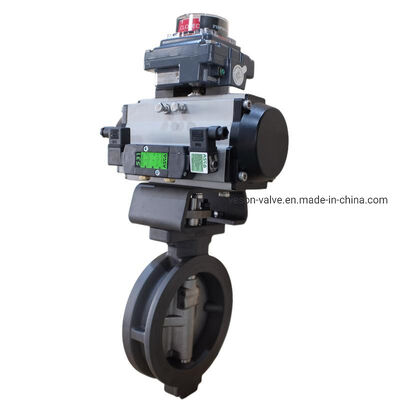 Double Acting Pneumatic Actuator with Aluminum Construction and ISO5211 & DIN3337 Standard for Valve Automation