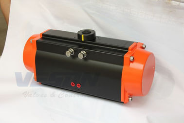 ISO5211 Double Acting Pneumatic Rack And Pinion Actuator Air Connection G1/4''