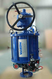 Straight Stoke Linear Valve Actuator / Pneumatic Cylinder Valve Actuator Stable Operation