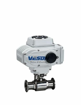 Electric Actuated Ball Valve with 2-PC Screwed End, ANSI CLASS 150-900 Rating, and Female Thread Connection