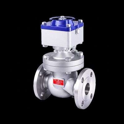 Electric Actuated Ball Valve with 3-PC Screwed End, PN1.0-32.0MPa Pressure Rating, and ISO5211 Standard Compliance