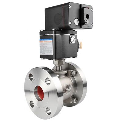 Electric Actuated Ball Valve 3-PC Clamp Type with ISO5211 Standard and PN1.0-32.0MPa Pressure Rating