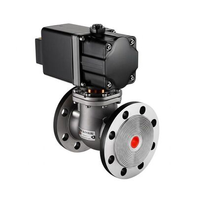 Electric Actuated Ball Valve with 60Nm Output Torque IP67 Enclosure and Aluminum Alloy Housing for Motorized Valve Applications