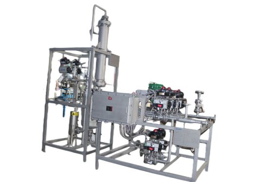 Floating Ball Valve Skid Mounted System with Straight Through Type for Industrial Usage