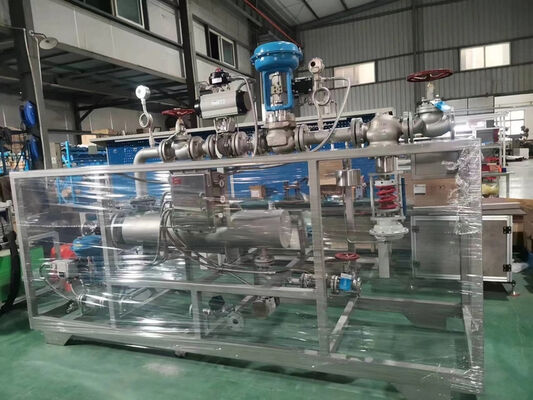 Skid Mounted Valve with 830 71753nm Actuator Torque and Carbon Steel, Chrome-Moly Steel, Stainless Steel Body Material for Pressure Reducing Valve Manifolds