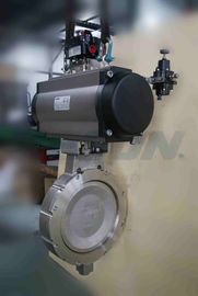 Pneumatic  Bray Butterfly Valves With Switches / Solenoids & Positioners