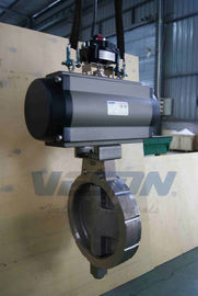 Pneumatic  Bray Butterfly Valves With Switches / Solenoids & Positioners