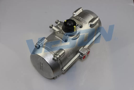 Hard Anodized Pneumatic Actuator with ISO5211/DIN3337 Standard and 347NM Torque for Industrial Use
