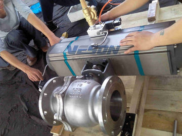 Aluminum Alloy 180 Degree Pneumatic Actuator Double Acting Valve Solution Actuator