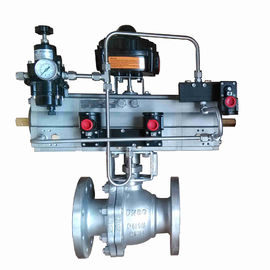 Aluminum Alloy 180 Degree Pneumatic Actuator Double Acting Valve Solution Actuator