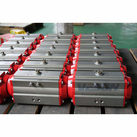 Ployester Coated Quarter Turn Pneumatic Rack And Pinion Pneumatic Actuator Control Ball Or Butterfly Valves