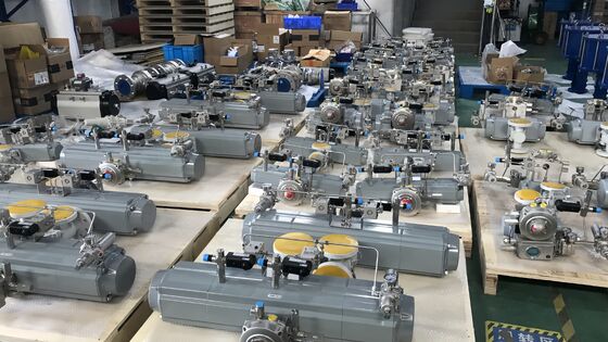 Automated 2-Way Pneumatic Ball Valve Package for Precise Batch Dosing Flow Control