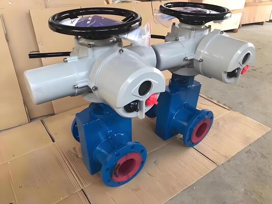 Full-Bore Electric Pinch Valve Product Solution Engineered for Extended Service Life Chemical Slurry Processing
