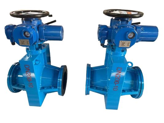 Full-Bore Electric Pinch Valve Product Solution Engineered for Extended Service Life Chemical Slurry Processing
