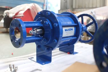 Single Acting Pneumatic Linear Actuator For Gate Valves