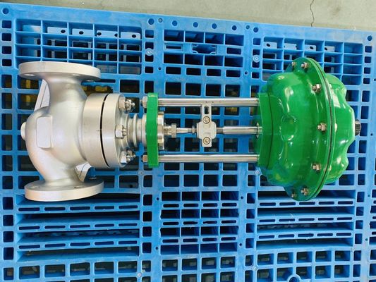 WCB Pneumatic Actuator Control Valve Pneumatic Diaphragm Ball Valve