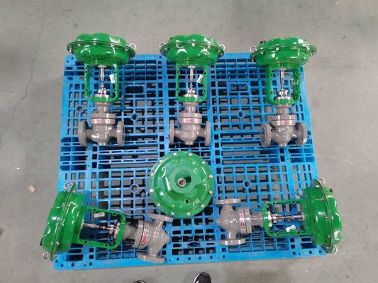 WCB Pneumatic Actuator Control Valve Pneumatic Diaphragm Ball Valve