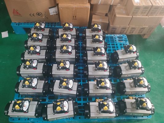 Aluminum Alloy Body Material Double Acting SS Actuator Control Mode