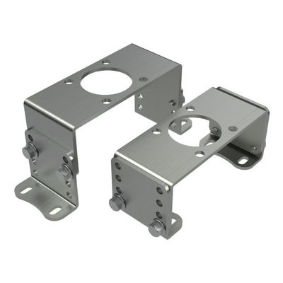 Size SS304 Interface Bracket For Mount Actuators ISO5211 for PISTER Ball valve  F05/F07   bracket for limit switch