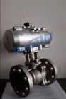 SS304 Stainless Steel Rotary Actuator Ball Valve Quarter Turn Actuator