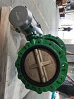 SS316 Pneumatic Butterfly Valve Air Operated Marine Service  Seawater ABS Certificate for shipside use