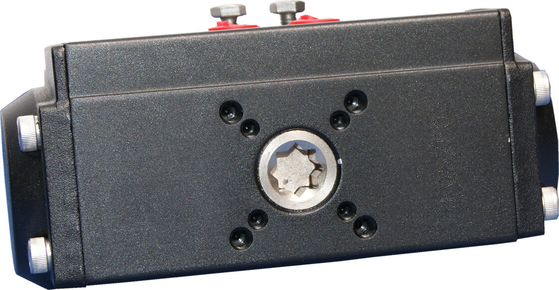 PTFE Coated Hard Anodized Aluminum Pneumatic Actuator with ISO5211 & DIN3337 Standard for Valve Operation