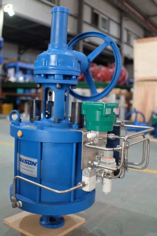 Gate Valves Double Acting Air Linear Actuator Carbon Steel