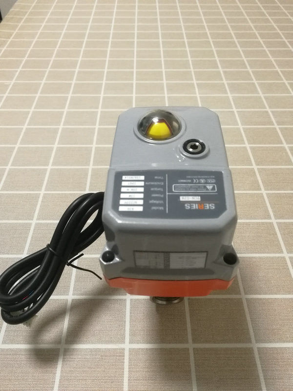 3 Position Pneumatic Actuator with Quarter Turn Function Offering Torque Range 10-500 Nm and Anodized Surface Treatment