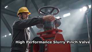 Electric-Operated Pinch Valve High Performance Electric Pinch Valve for Slurry Large Diameter 