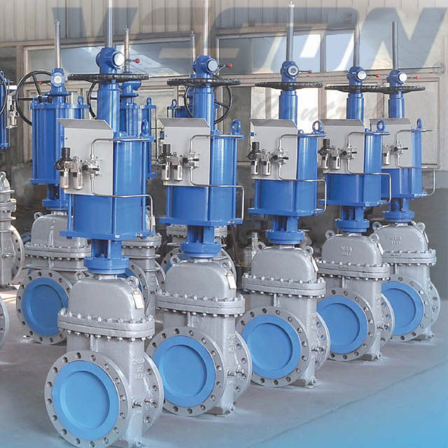 Carbon Steel Pneumatic Gate Valve Actuator / Linear Rotary Actuator