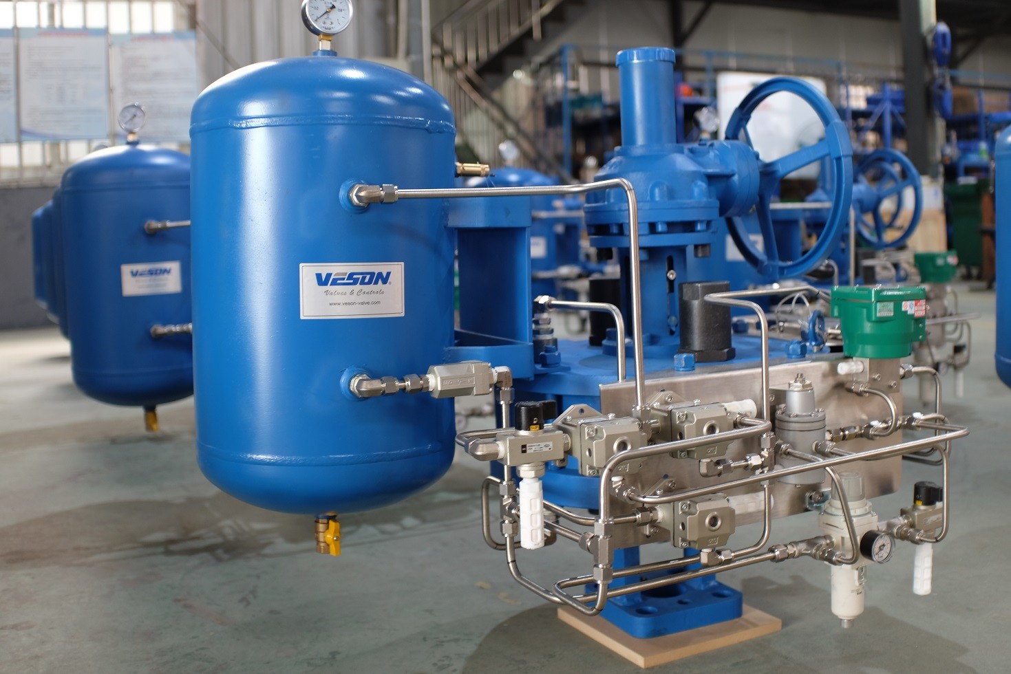 Liquid Oxygen Equipment Pneumatic Linear Actuator Carbon Steel Material