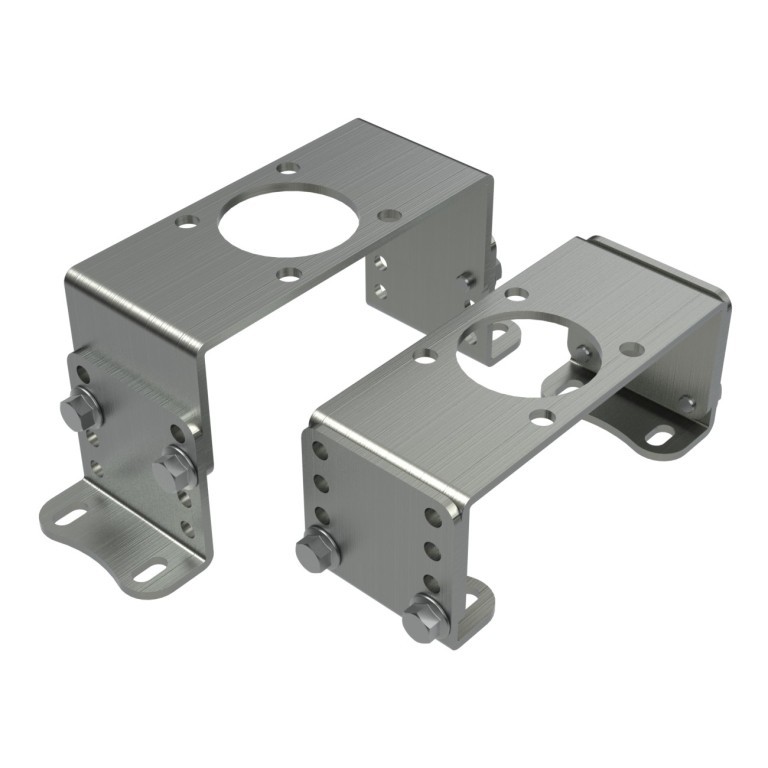 F25 Size SS304 Interface Bracket For Mount Actuators ISO5211